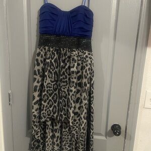 Roberta Bridal Elegant Blue Gown